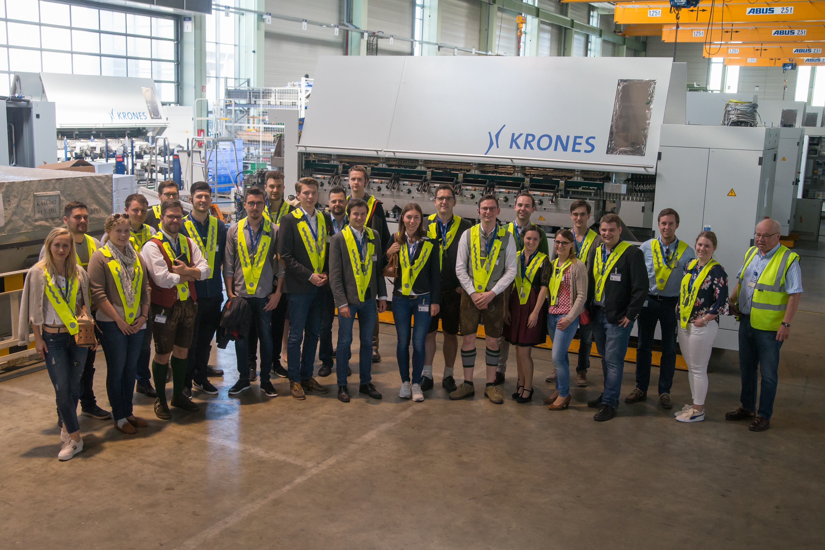 Junge Union Oberpfalz bei Krones