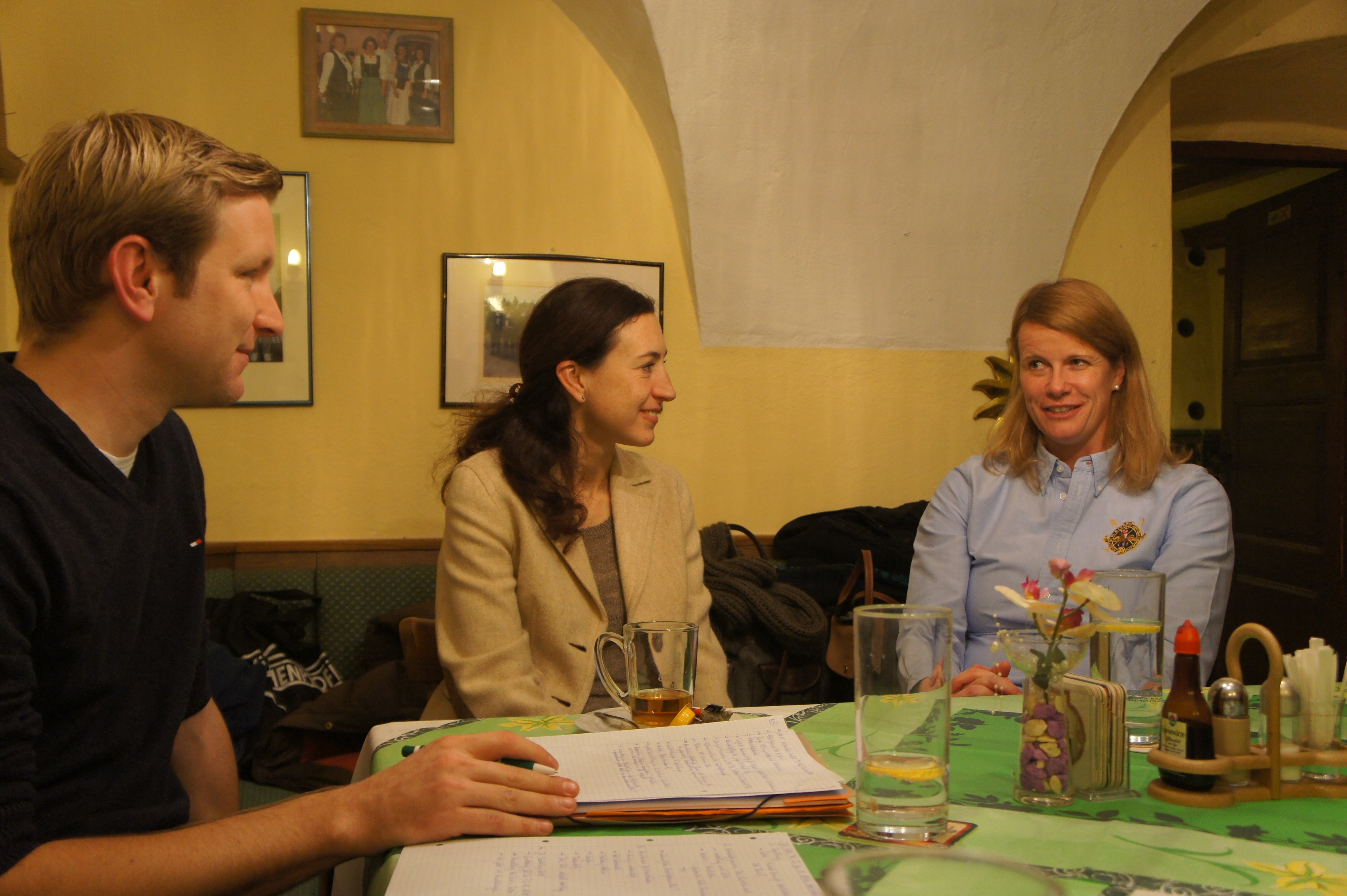 JU Gespräch mit Wirtschaftsjunioren